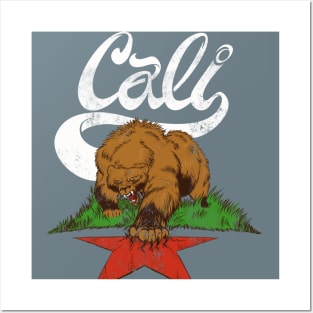 CALI BEAR Posters and Art